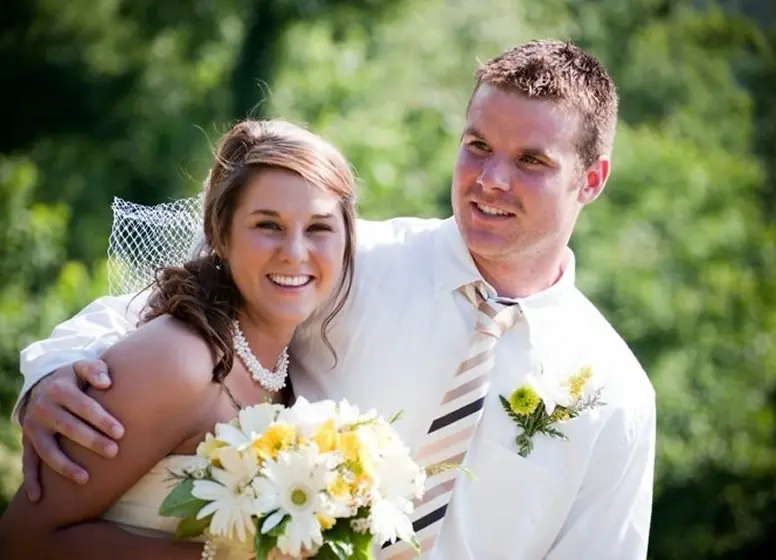 Justin and Jessica Strickland Wedding Photo